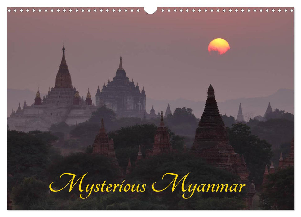 Mysterious Myanmar (CALVENDO Monthly Calendar 2025)