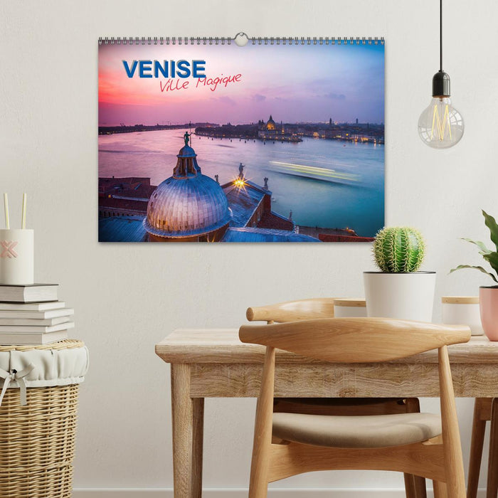 Venise - Ville Magique (CALVENDO Calendrier mensuel 2025)