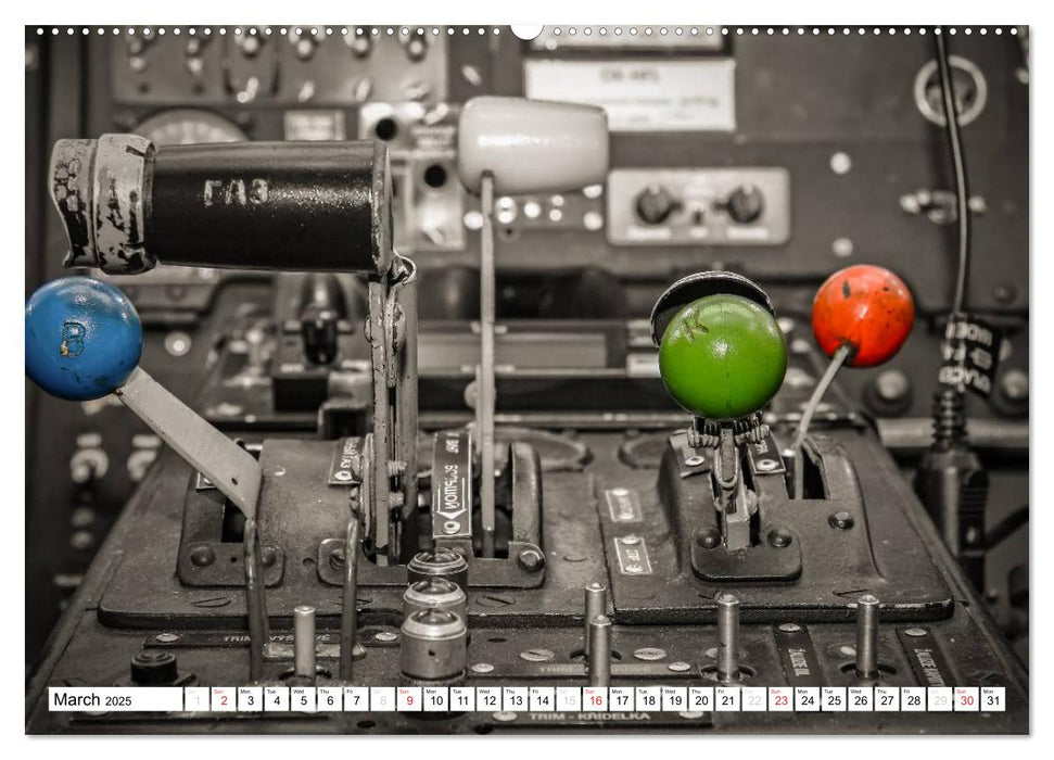 Cockpit sights (CALVENDO Premium-Calendar 2025)