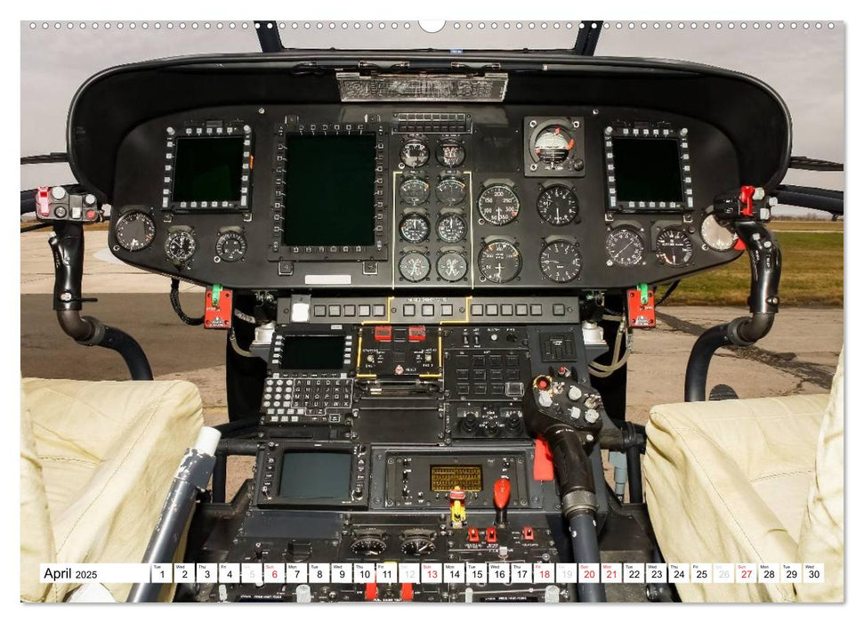 Cockpit sights (CALVENDO Premium-Calendar 2025)