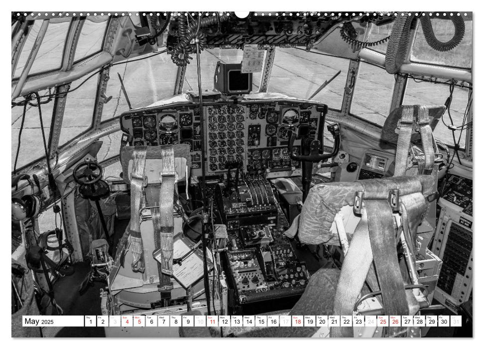 Cockpit sights (CALVENDO Premium-Calendar 2025)