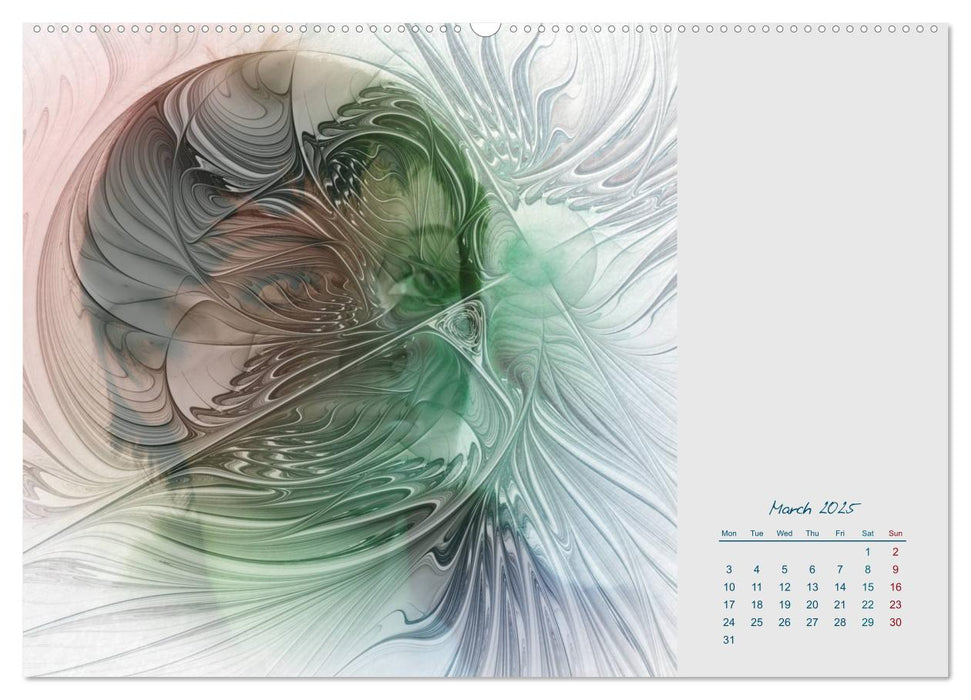 Pictures in Fractals (CALVENDO Premium-Calendar 2025)