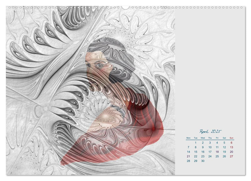 Pictures in Fractals (CALVENDO Premium-Calendar 2025)