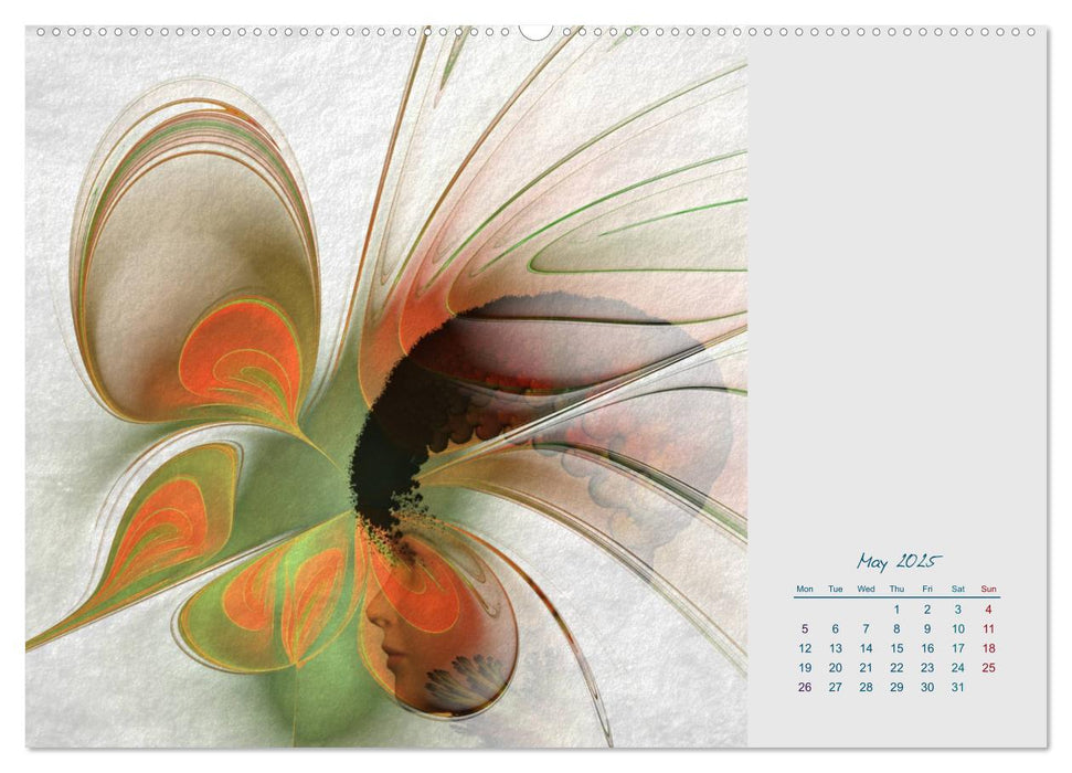 Pictures in Fractals (CALVENDO Premium-Calendar 2025)