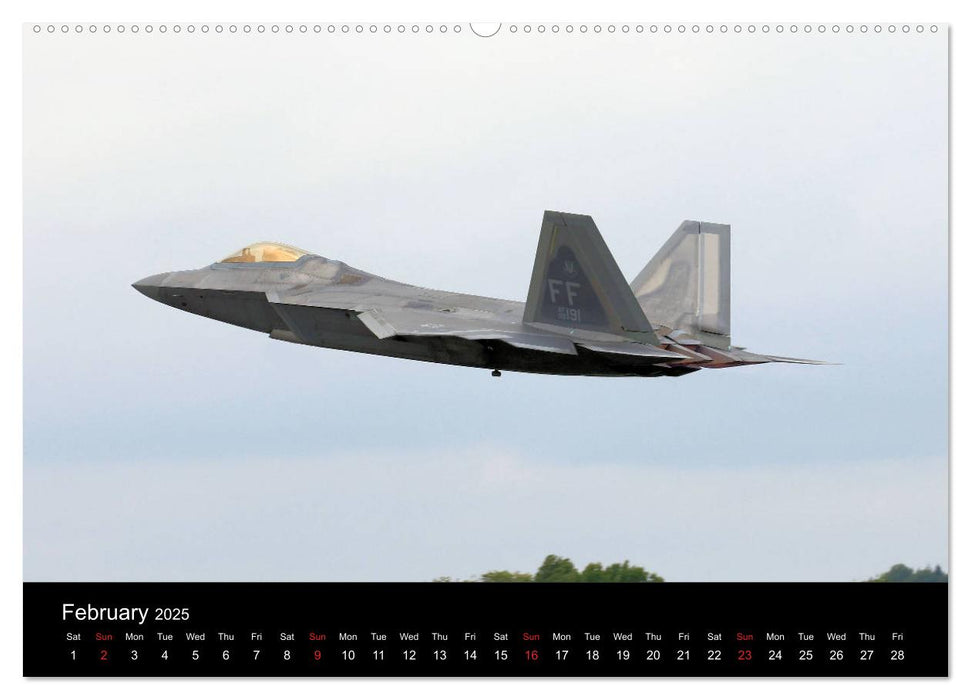 American Stealth Aircraft (CALVENDO Premium-Calendar 2025)