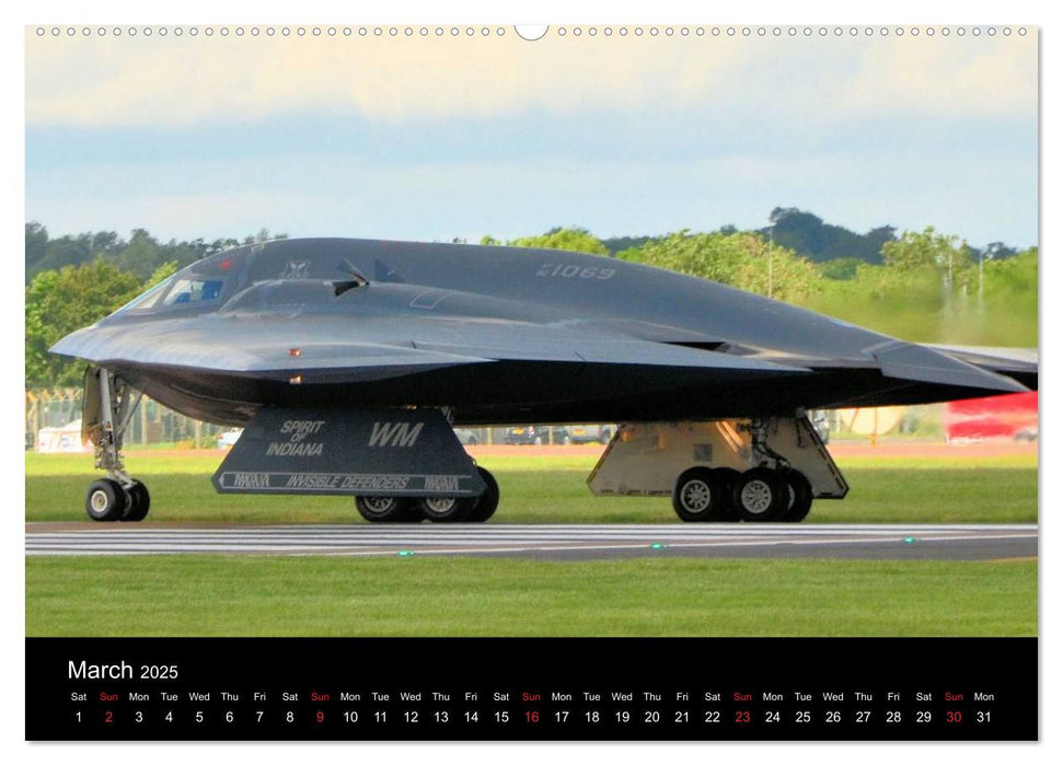 American Stealth Aircraft (CALVENDO Premium-Calendar 2025)