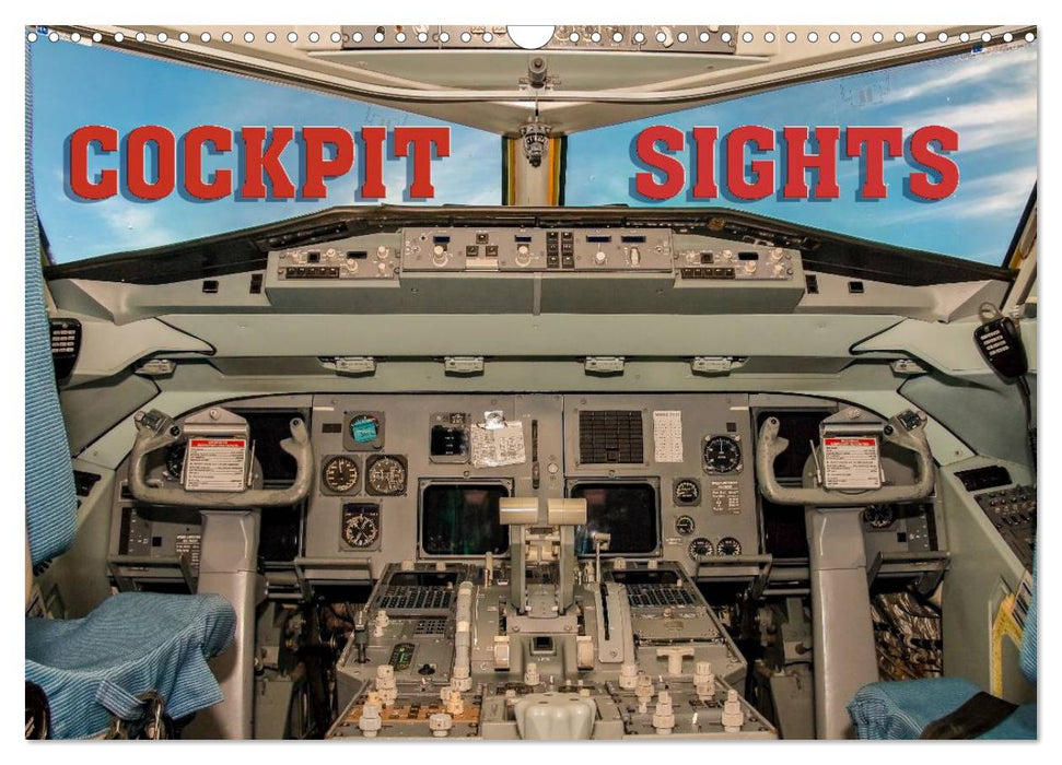 Cockpit sights (CALVENDO Monthly Calendar 2025)