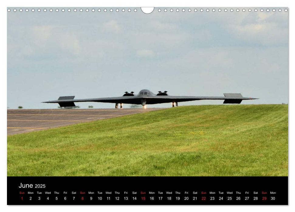 American Stealth Aircraft (CALVENDO Monthly Calendar 2025)