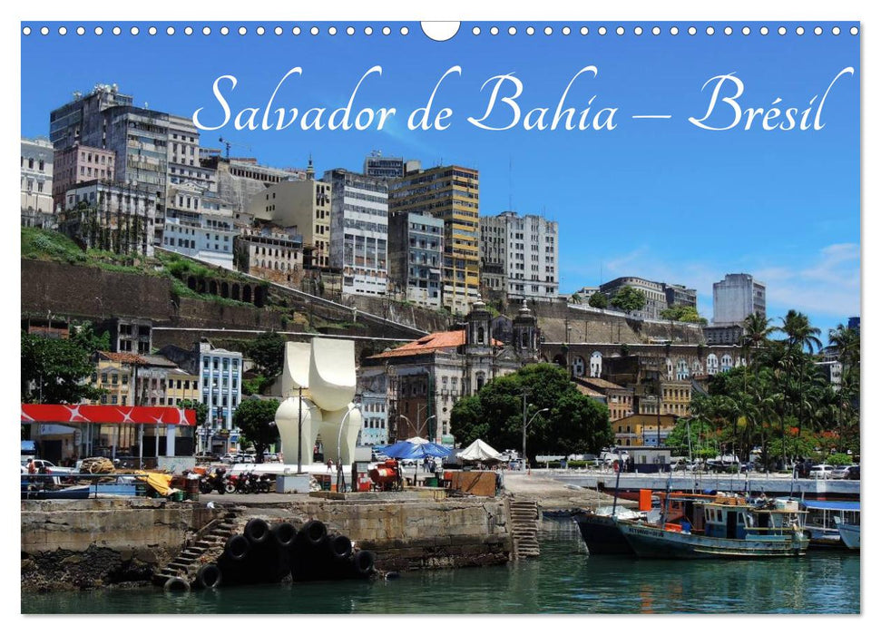 Salvador de Bahia – Brésil (CALVENDO Calendrier mensuel 2025)