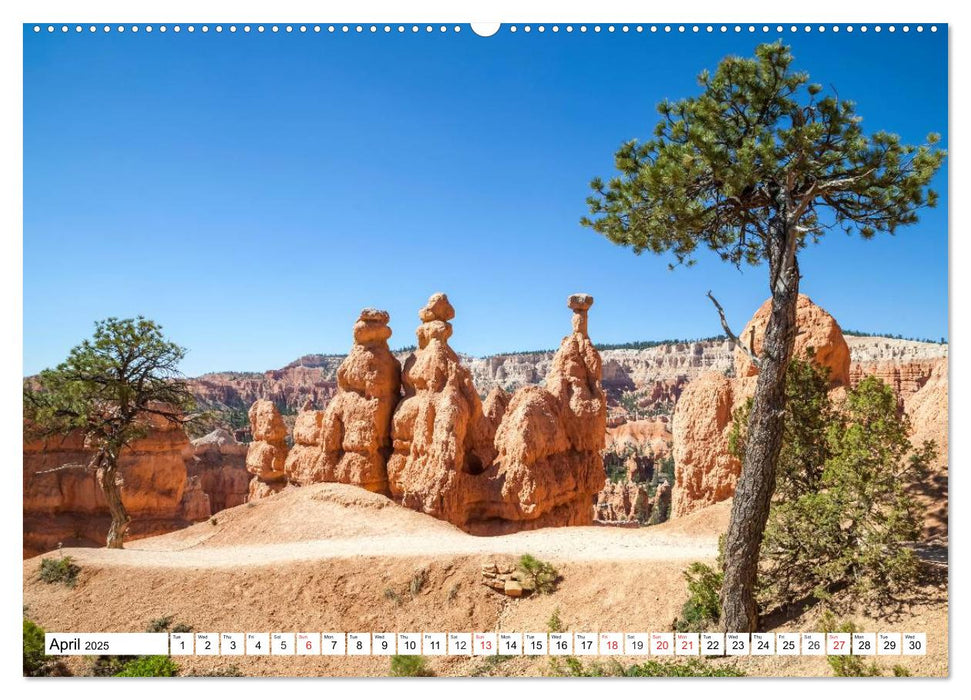 ARIZONA AND UTAH An Unforgettable Experience (CALVENDO Premium-Calendar 2025)