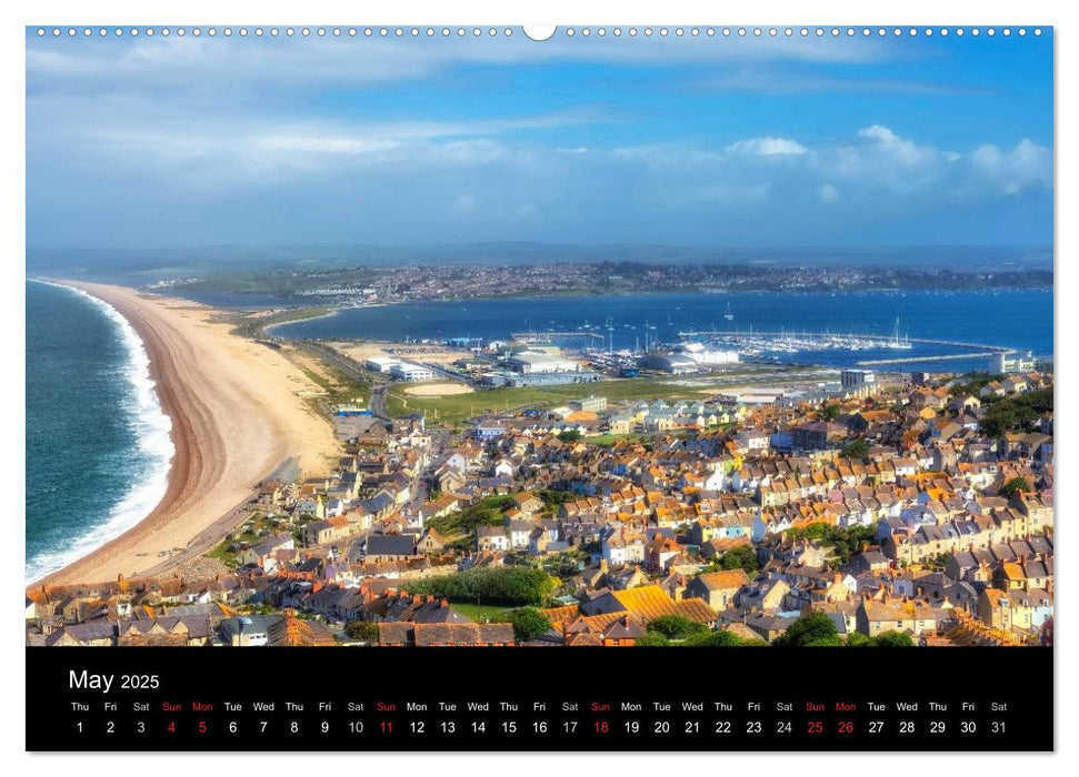 Jurassic Coast South England (CALVENDO Premium-Calendar 2025)