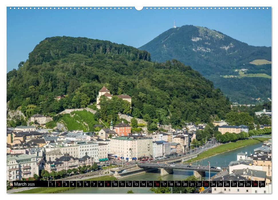 SALZBURG Lovely Old Town (CALVENDO Premium-Calendar 2025)