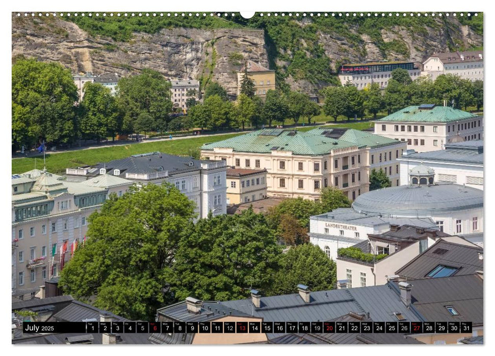 SALZBURG Lovely Old Town (CALVENDO Premium-Calendar 2025)