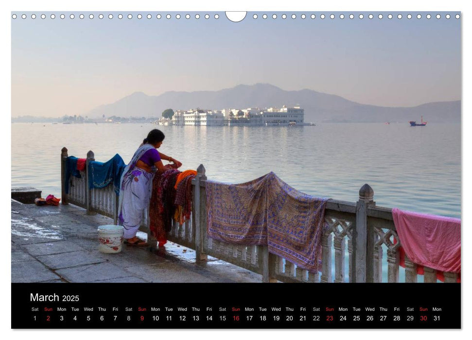 India - Magical Cities and Landscapes (CALVENDO Monthly Calendar 2025)