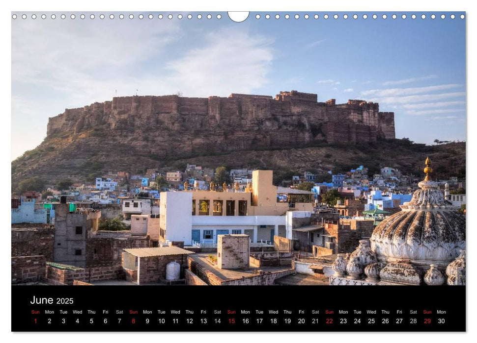 India - Magical Cities and Landscapes (CALVENDO Monthly Calendar 2025)