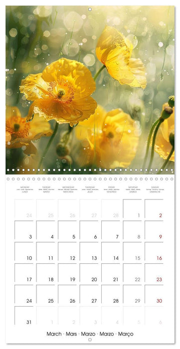 Magical Poppies (CALVENDO Monthly Calendar 2025)