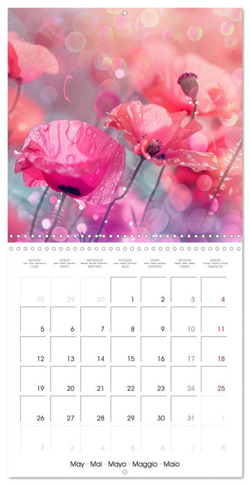 Magical Poppies (CALVENDO Monthly Calendar 2025)