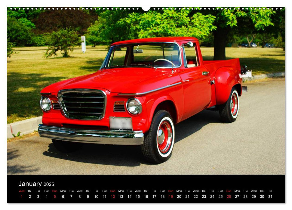 2025 North American Pickup Trucks (CALVENDO Premium-Calendar 2025)