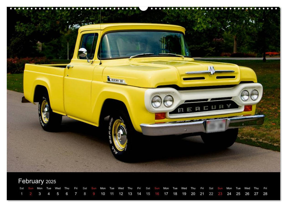 2025 North American Pickup Trucks (CALVENDO Premium-Calendar 2025)