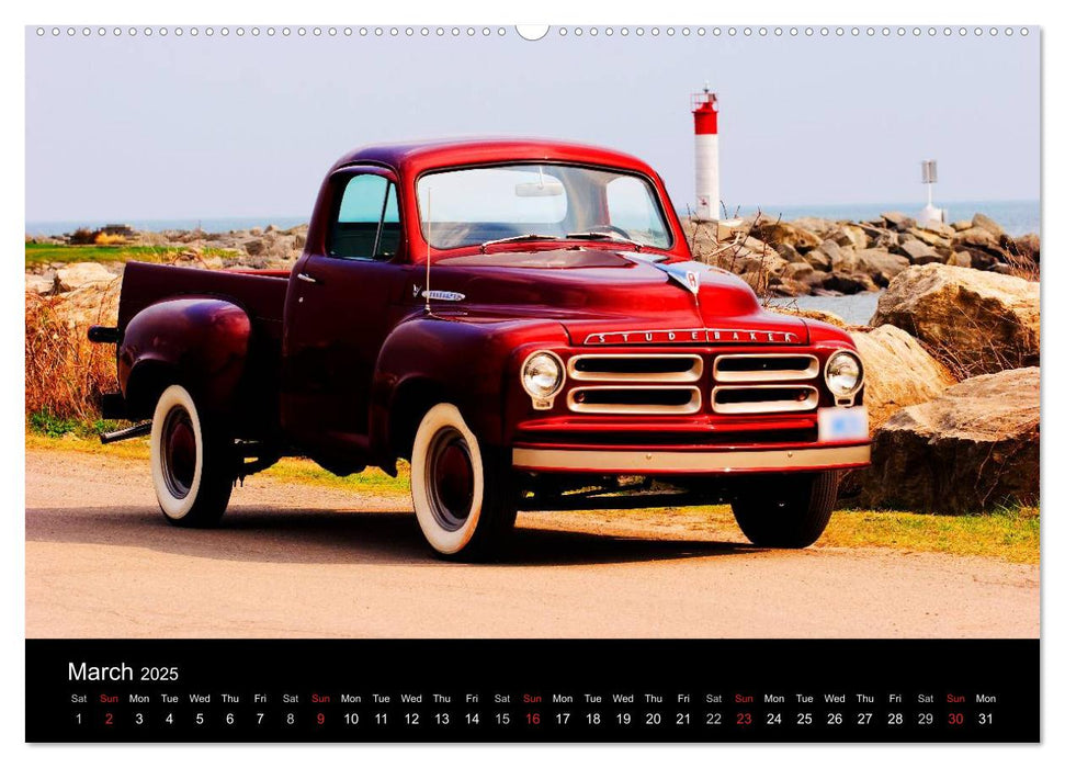 2025 North American Pickup Trucks (CALVENDO Premium-Calendar 2025)