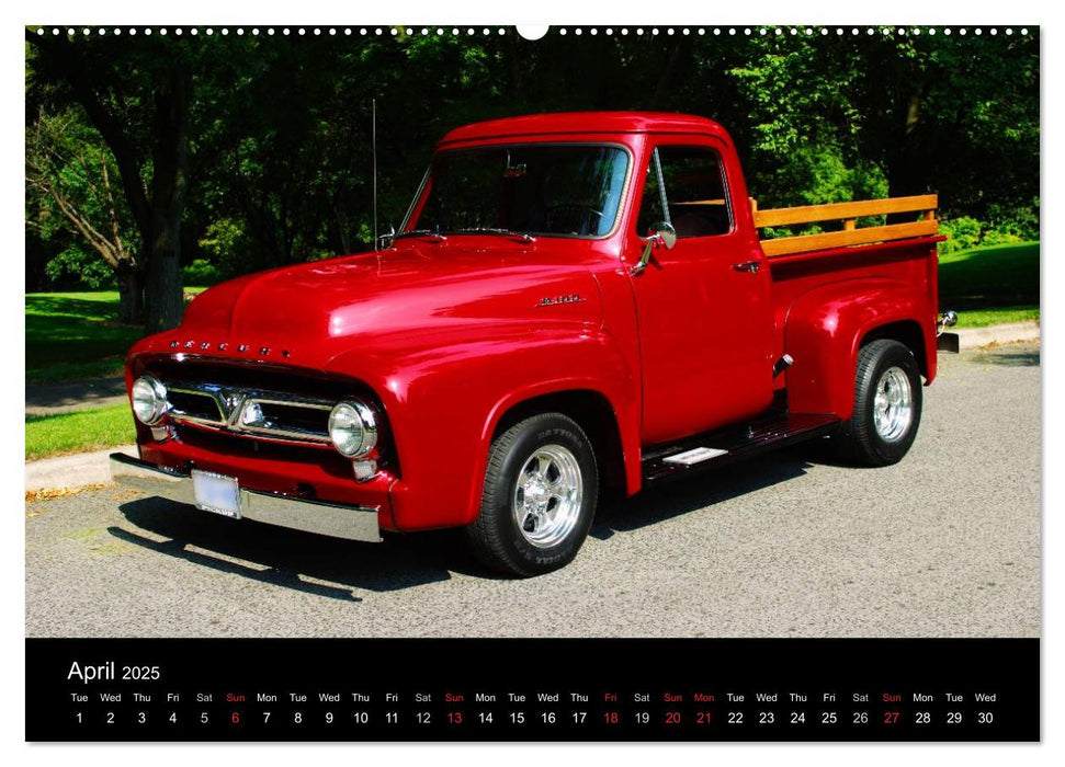 2025 North American Pickup Trucks (CALVENDO Premium-Calendar 2025)