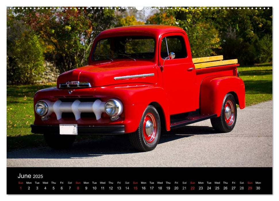 2025 North American Pickup Trucks (CALVENDO Premium-Calendar 2025)