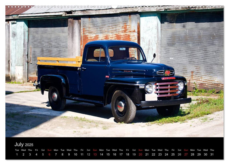 2025 North American Pickup Trucks (CALVENDO Premium-Calendar 2025)