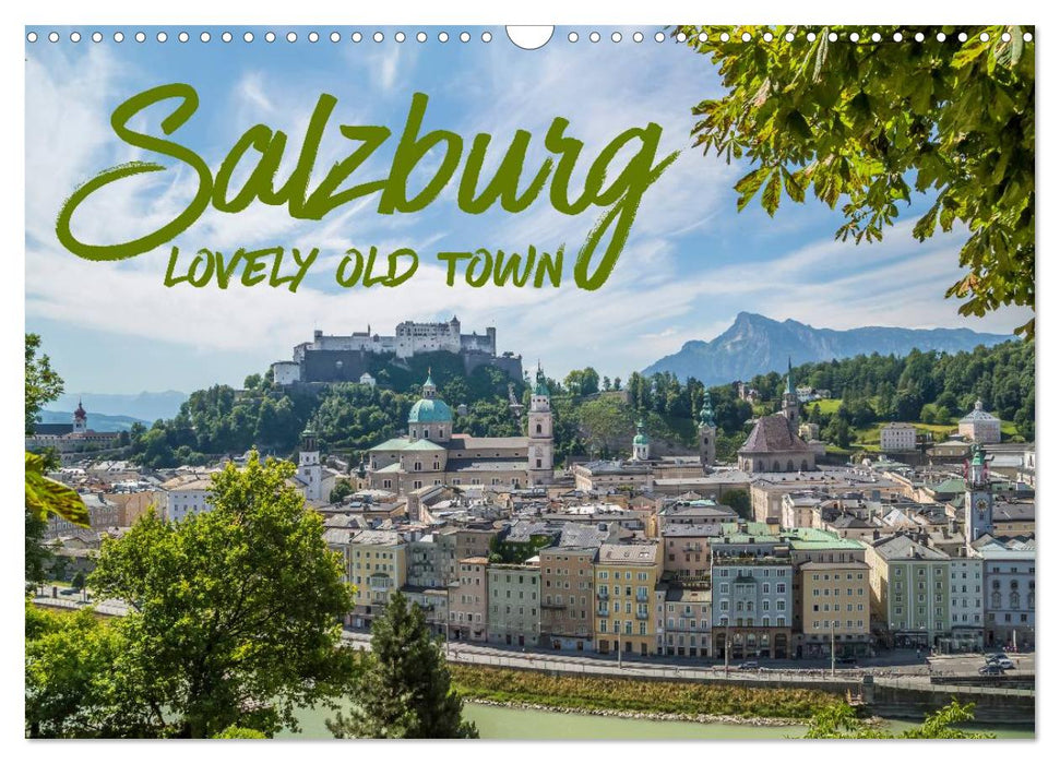 SALZBURG Lovely Old Town (CALVENDO Monthly Calendar 2025)