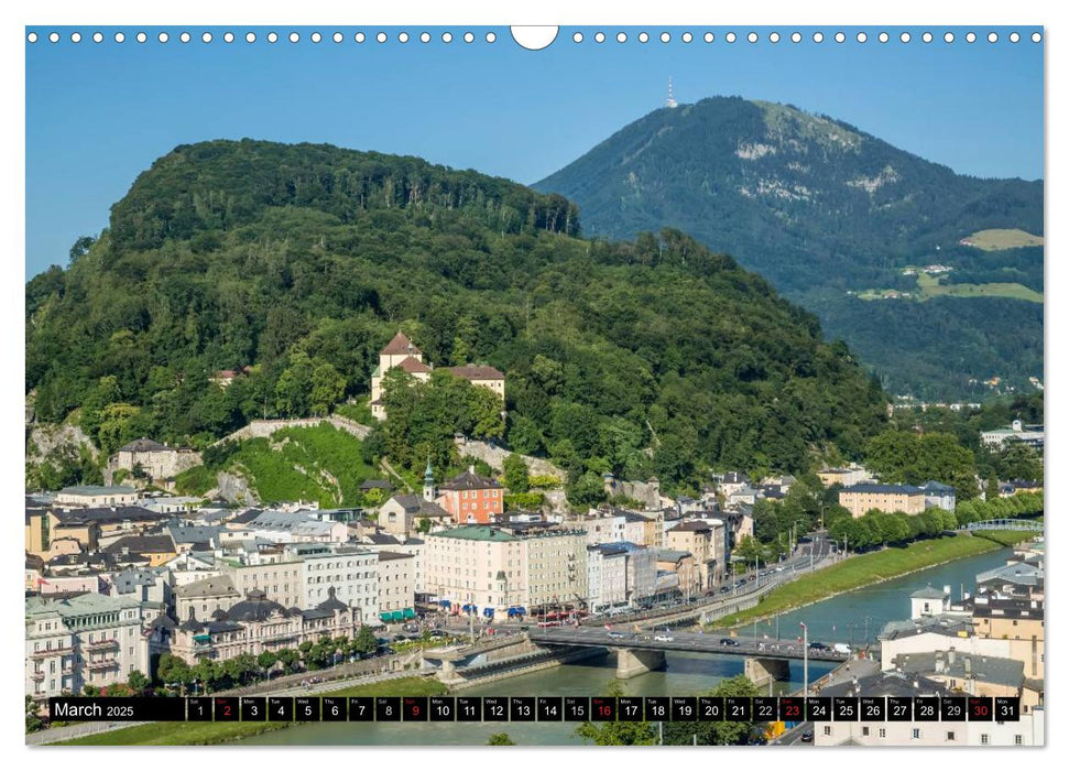 SALZBURG Lovely Old Town (CALVENDO Monthly Calendar 2025)