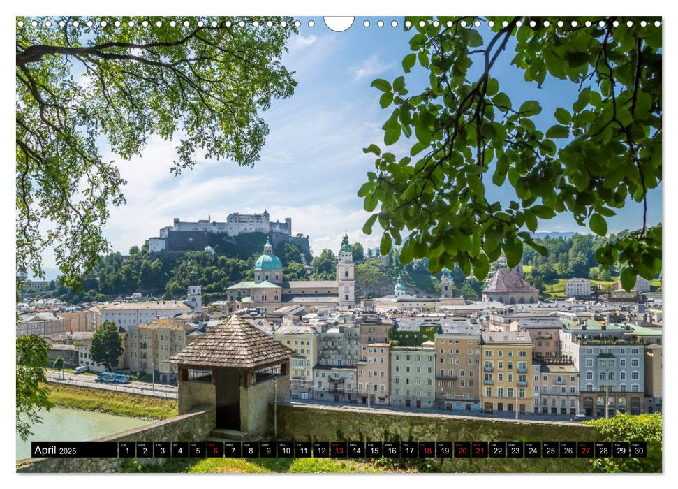 SALZBURG Lovely Old Town (CALVENDO Monthly Calendar 2025)