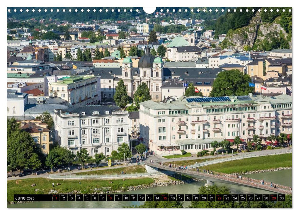 SALZBURG Lovely Old Town (CALVENDO Monthly Calendar 2025)