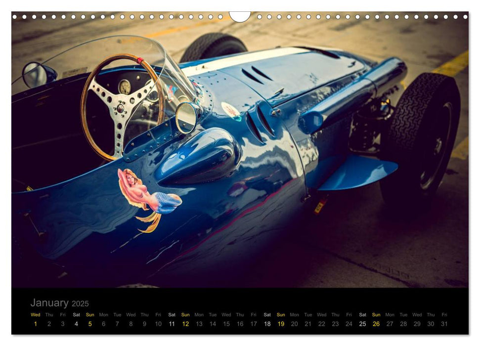 Maserati - Early GP Cars (CALVENDO Monthly Calendar 2025)