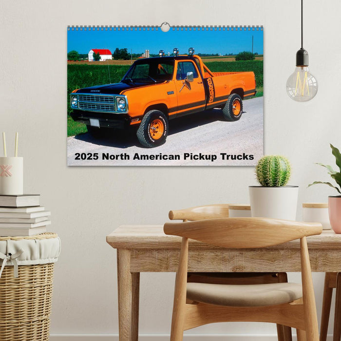 2025 North American Pickup Trucks (CALVENDO Monthly Calendar 2025)