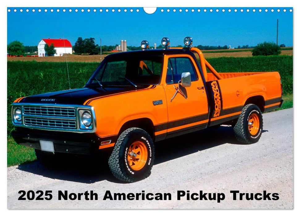 2025 North American Pickup Trucks (CALVENDO Monthly Calendar 2025)