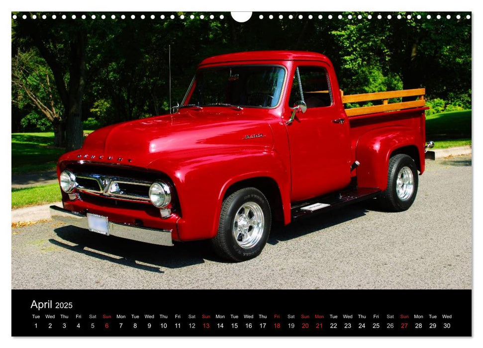 2025 North American Pickup Trucks (CALVENDO Monthly Calendar 2025)