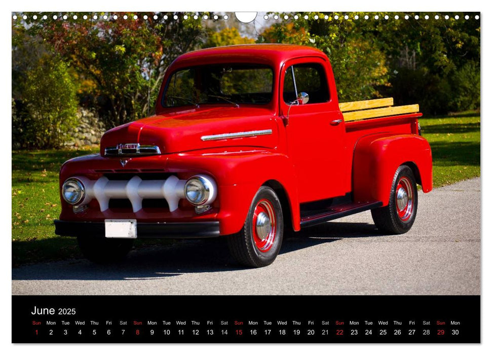 2025 North American Pickup Trucks (CALVENDO Monthly Calendar 2025)