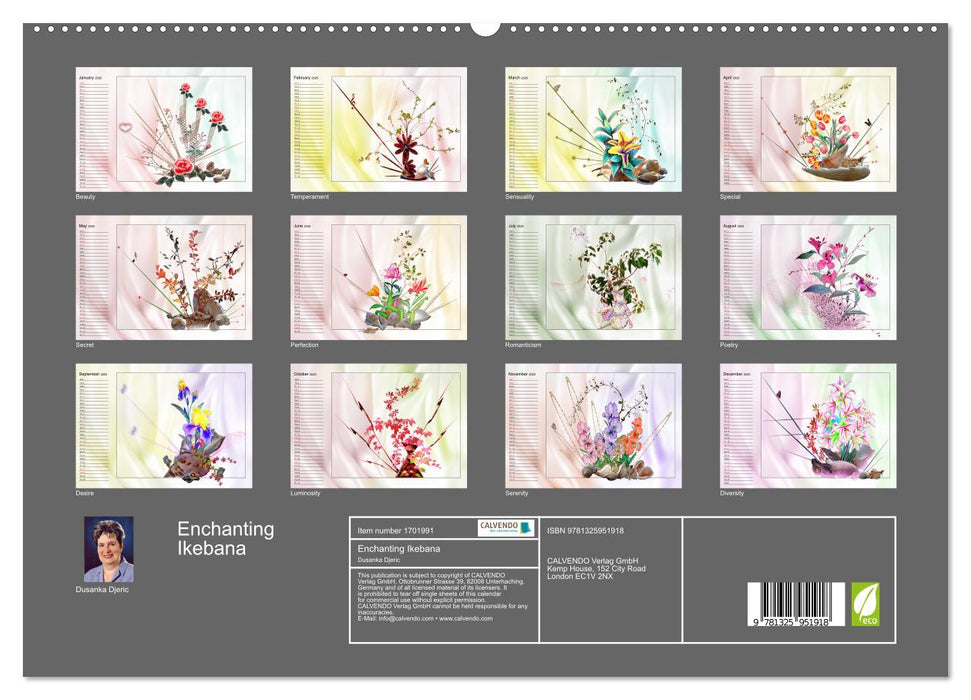 Enchanting Ikebana (CALVENDO Premium-Calendar 2025)