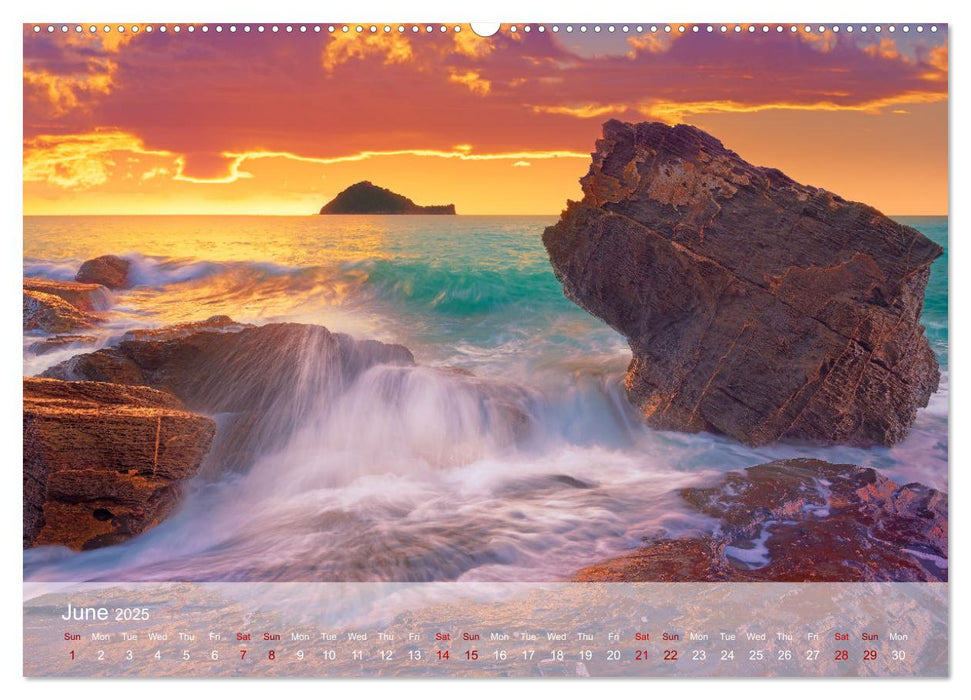 Beautiful Seascapes (CALVENDO Monthly Calendar 2025)