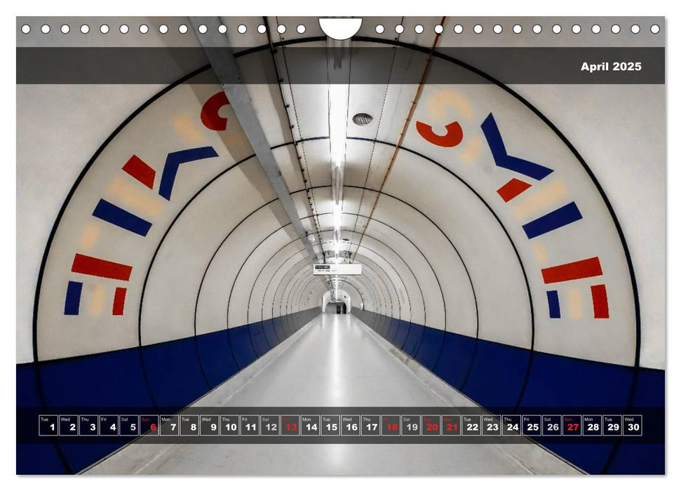 More London Underground 2025 (CALVENDO Monthly Calendar 2025)