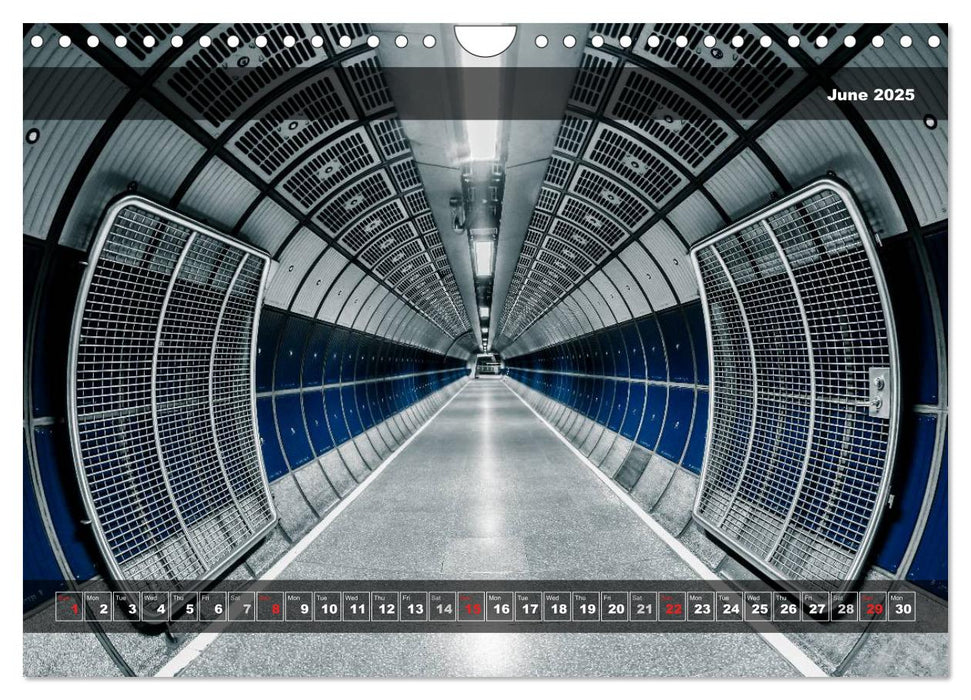 More London Underground 2025 (CALVENDO Monthly Calendar 2025)