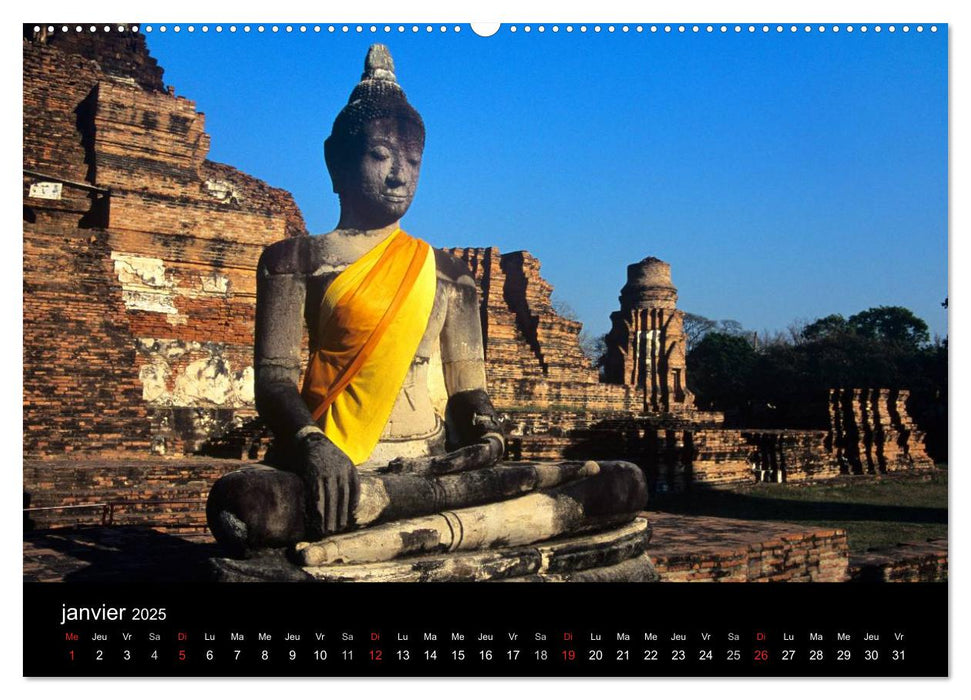 Bouddha Le Maître de Zen (CALVENDO Calendrier supérieur 2025)