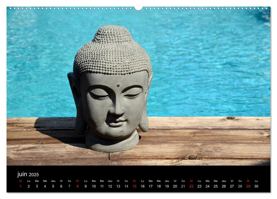 Bouddha Le Maître de Zen (CALVENDO Calendrier supérieur 2025)