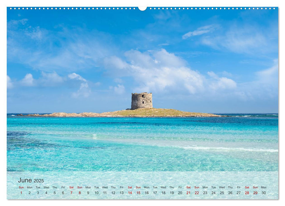 Wonderful Sardinia (CALVENDO Monthly Calendar 2025)