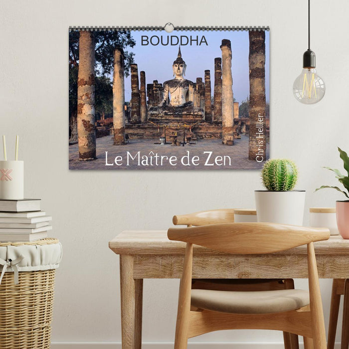 Bouddha Le Maître de Zen (CALVENDO Calendrier mensuel 2025)