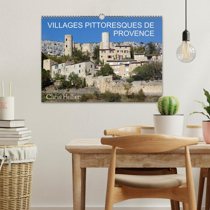 Villages Pittoresques de Provence (CALVENDO Calendrier mensuel 2025)