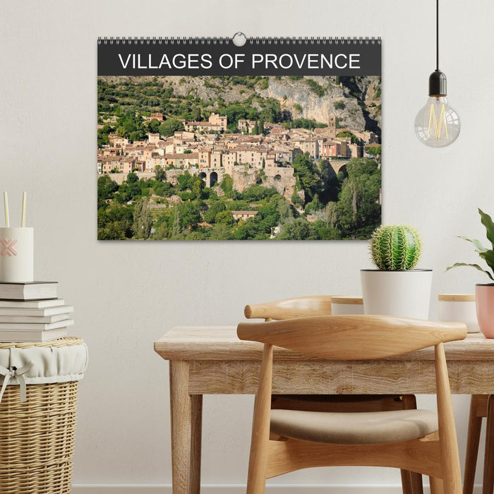 Villages of Provence (CALVENDO Monthly Calendar 2025)