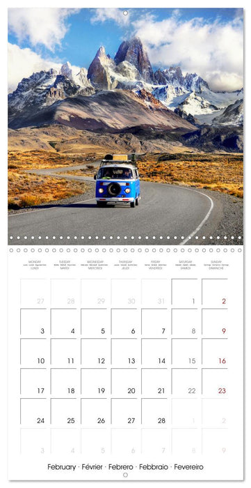 Patagonia National Parks (CALVENDO Monthly Calendar 2025)