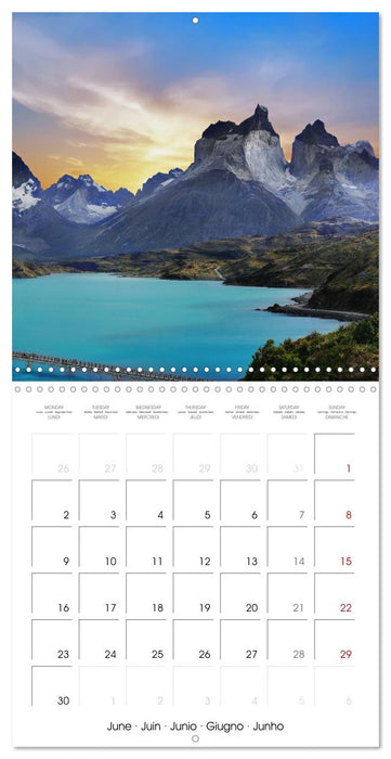 Patagonia National Parks (CALVENDO Monthly Calendar 2025)