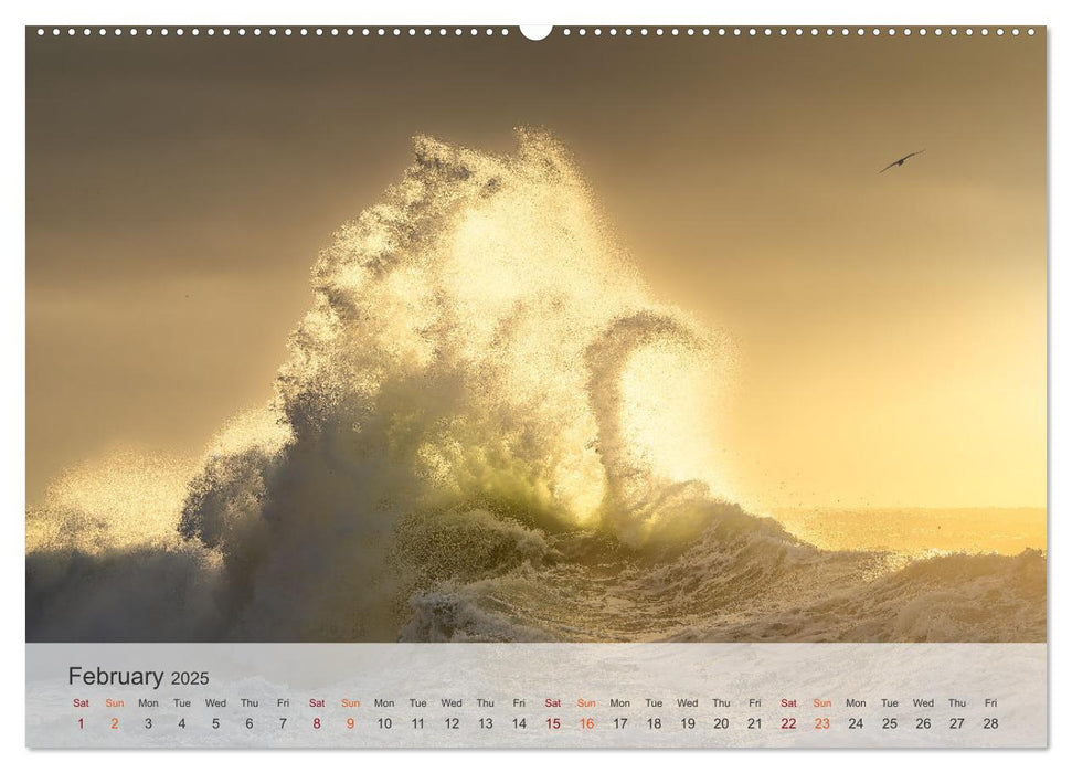 Melody of the waves (CALVENDO Premium-Calendar 2025)