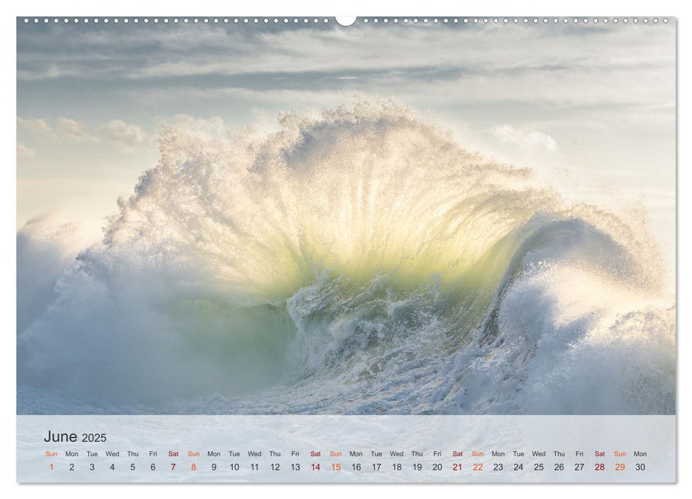 Melody of the waves (CALVENDO Premium-Calendar 2025)